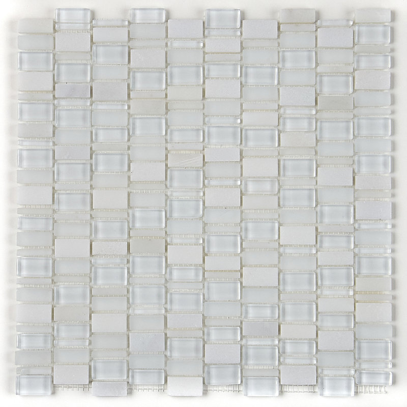 Daltile Clio Daltile 1" x 1" Glass Mosaic Tile & Reviews Wayfair